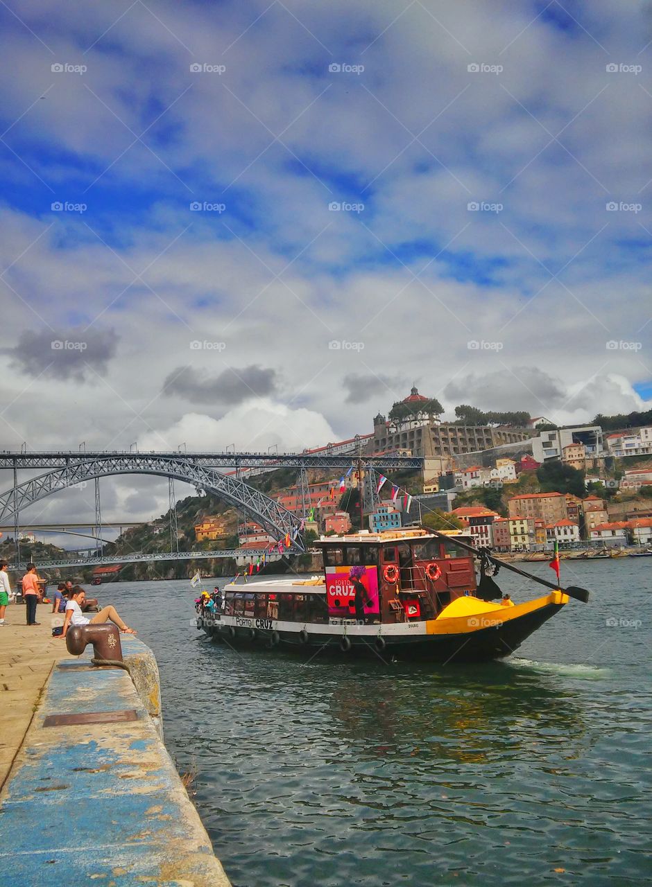 Ribeira Porto. Ribeira do Porto -  rio Douro