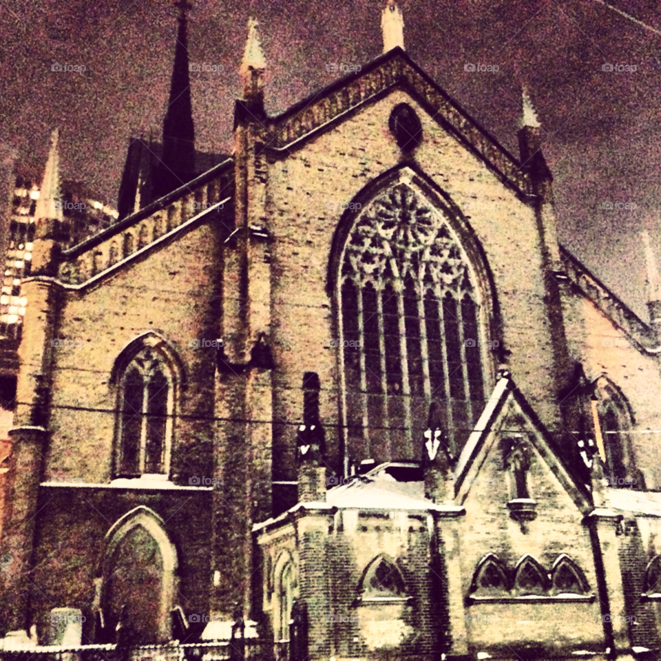 dark church cross god by byg