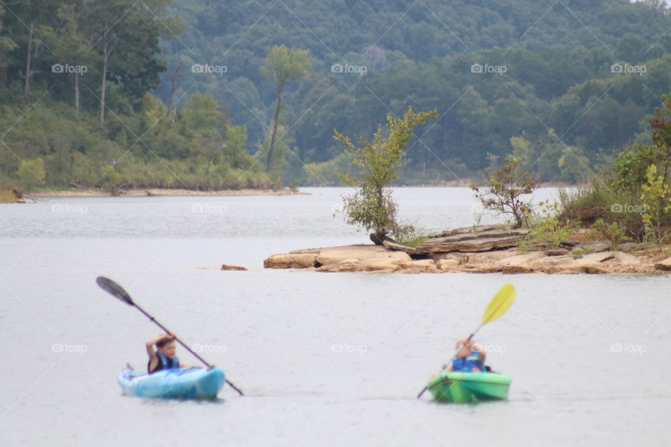 Kayaking