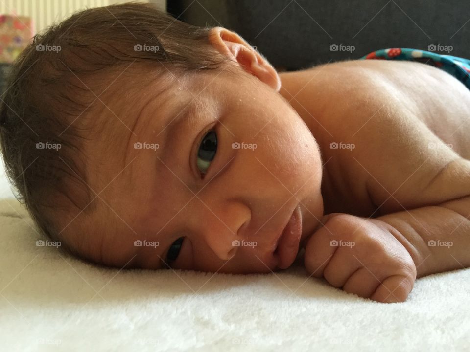 Newborn Baby face
