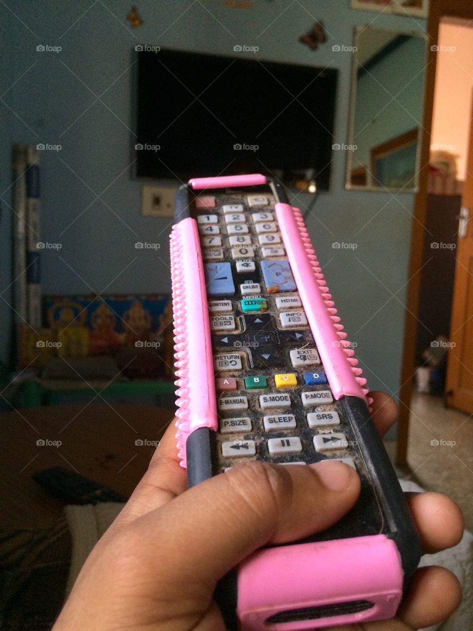 pink remote 