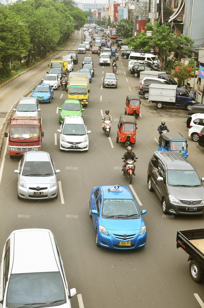 Traffic in Jakarta