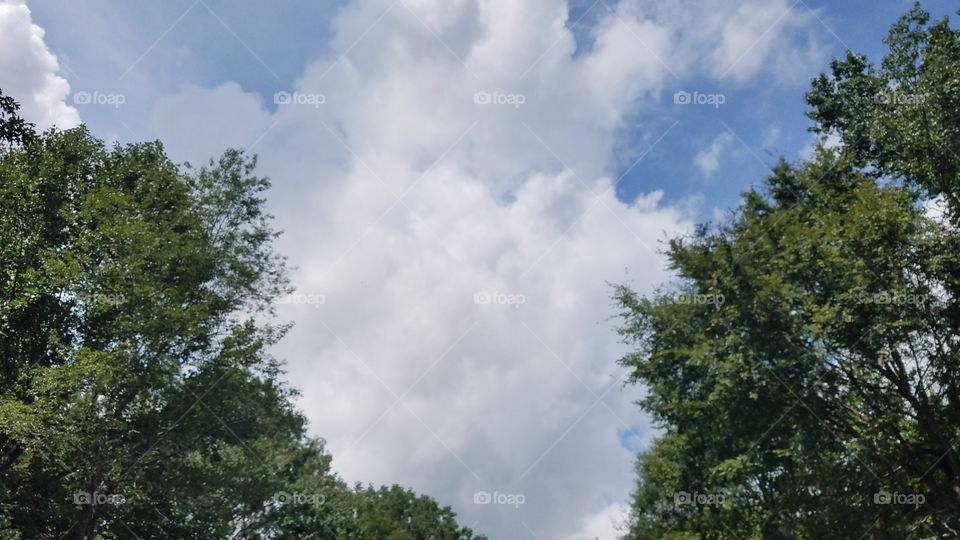 beautiful clouds in the sky