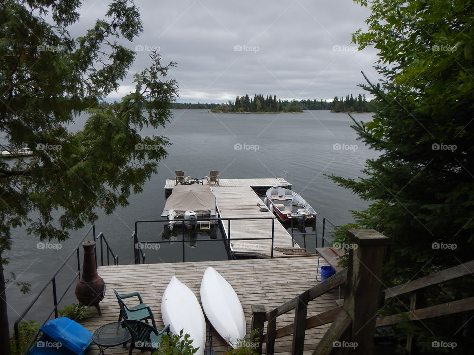 Dock at Shoal Lake