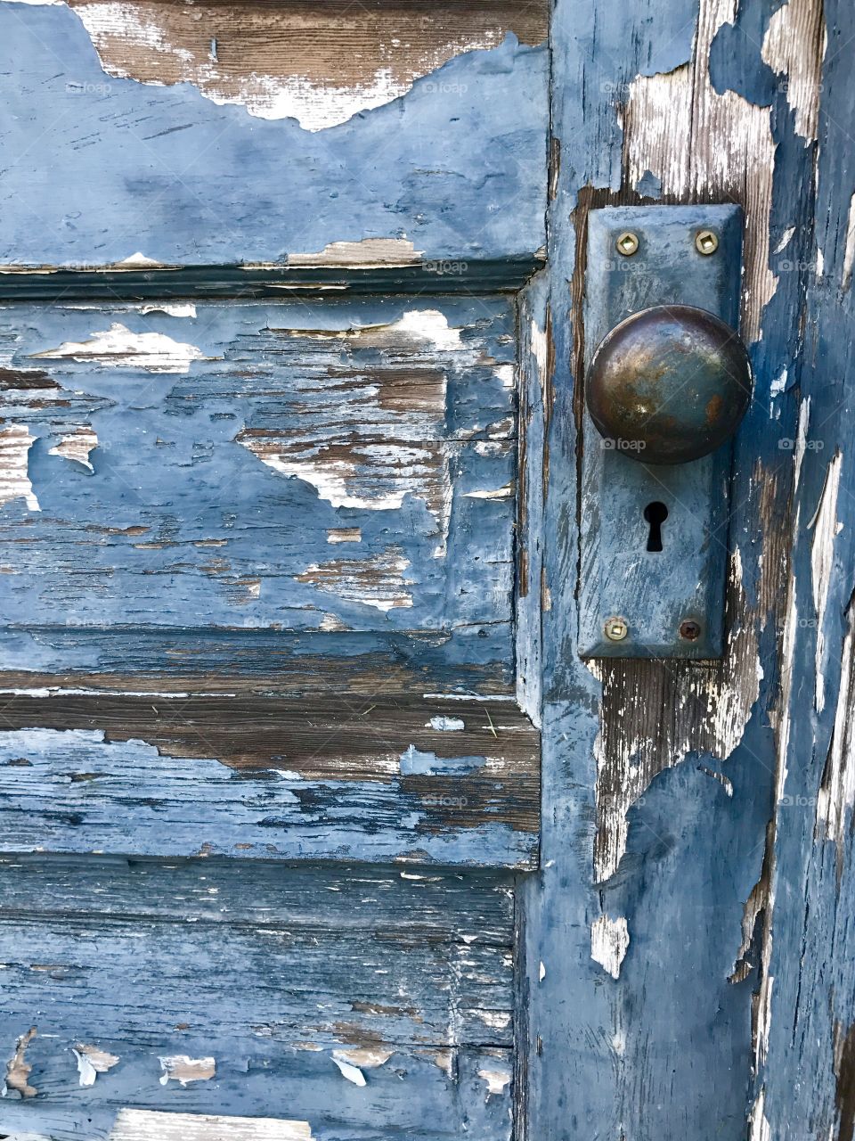 Wooden Door & Knob