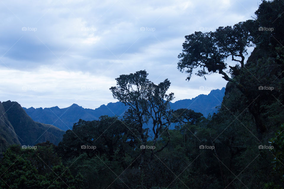 Dawn on the Inca Trail