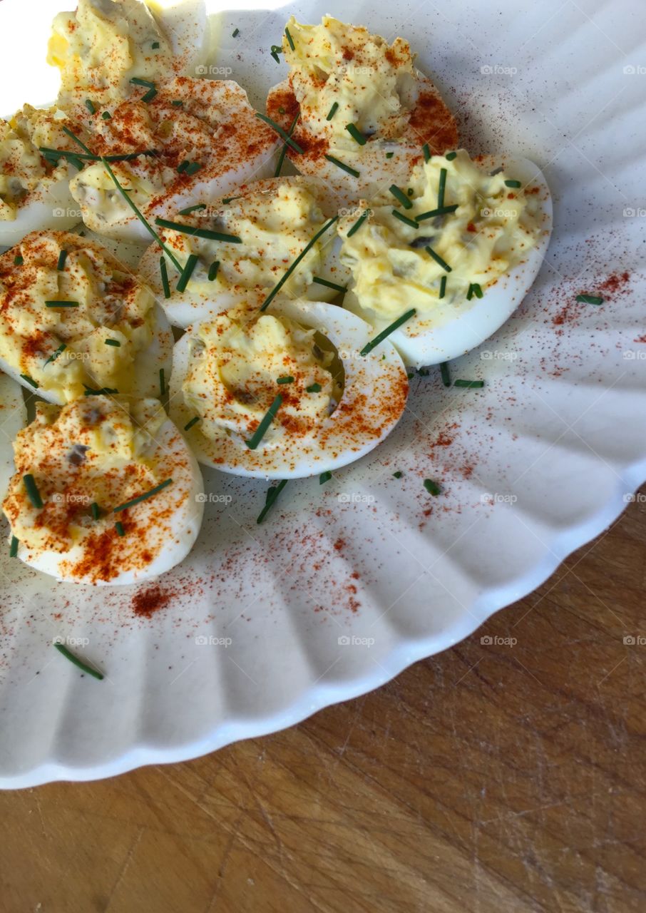 Deviled eggs