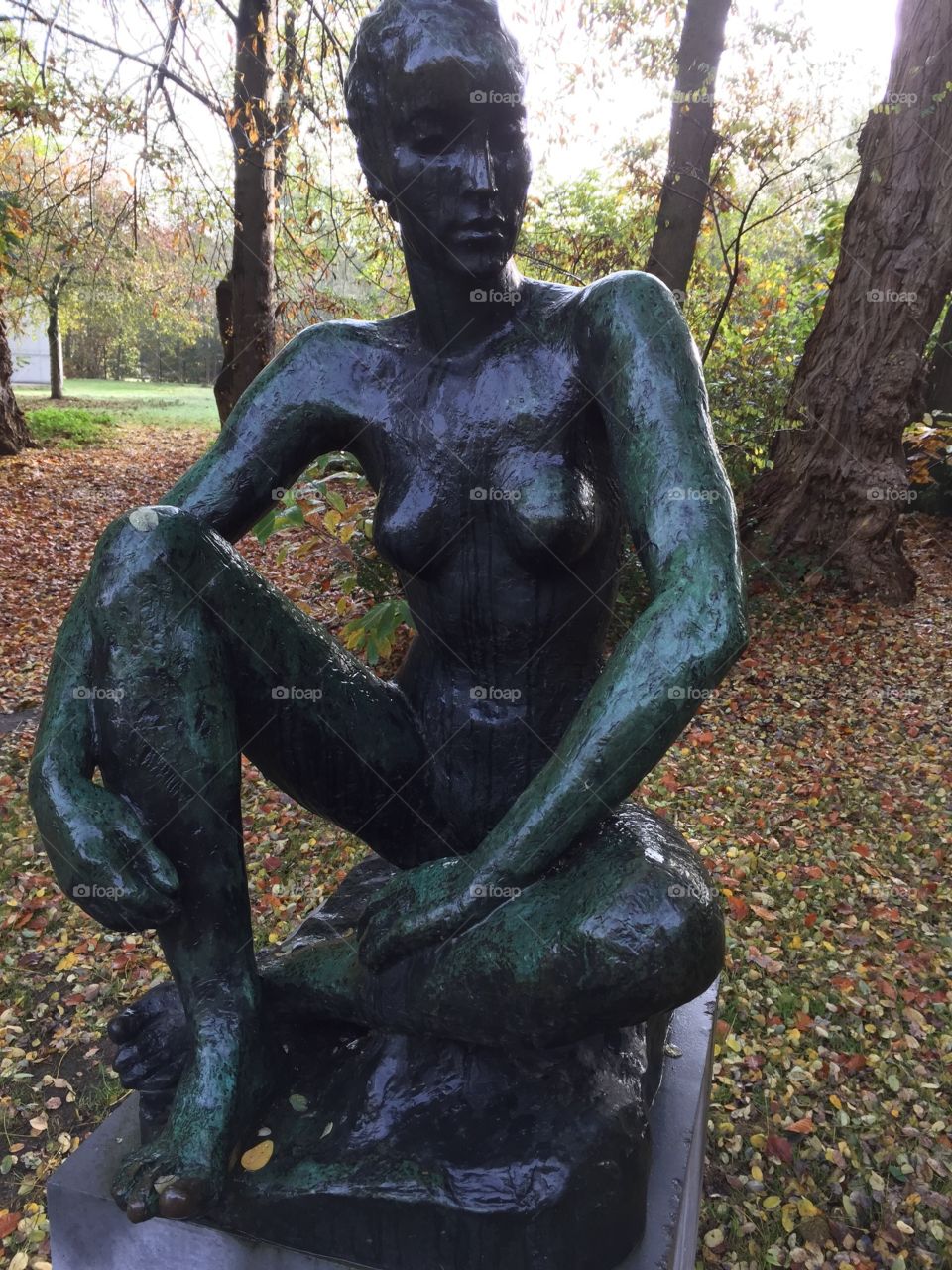 Art in Middelheim museum in Antwerp