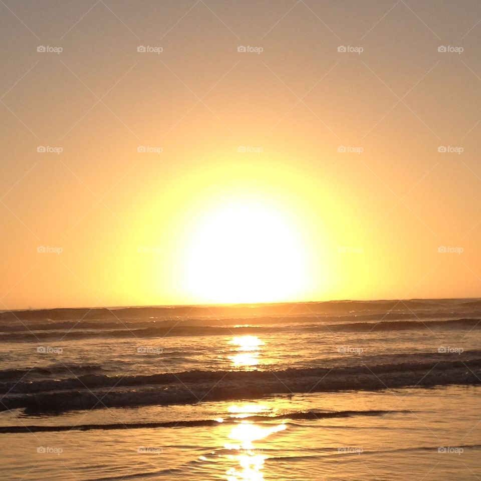 Sunset at Seaside Beach 