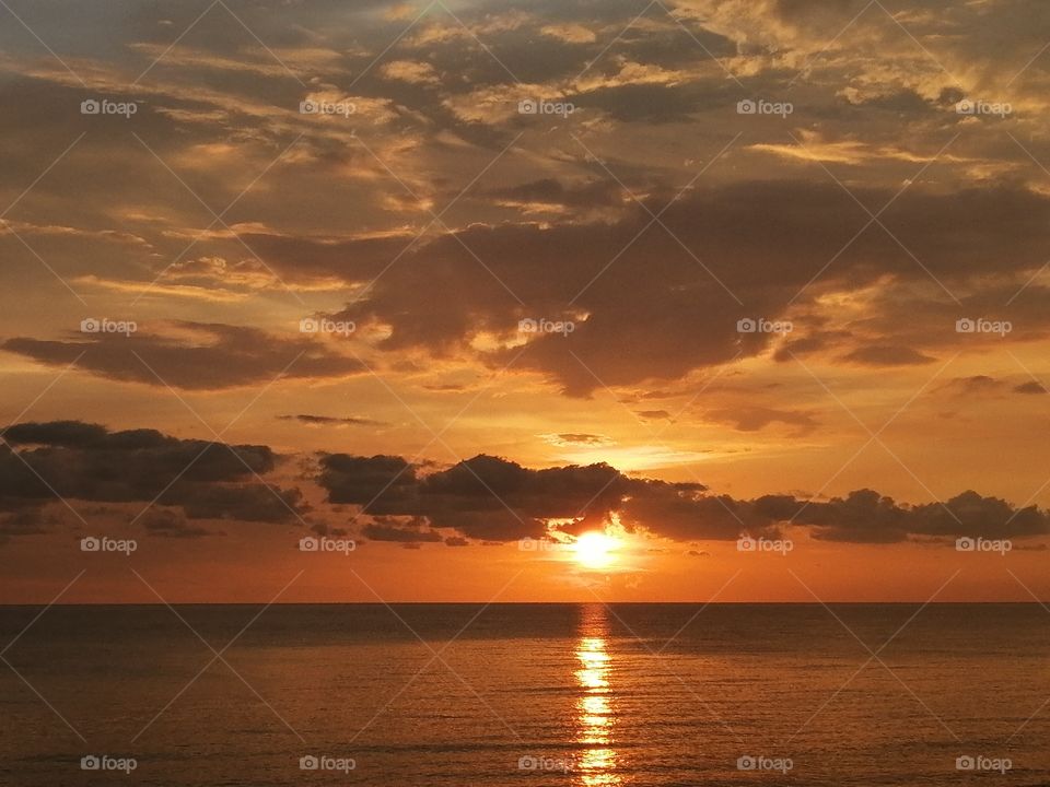 Shinny sunset
