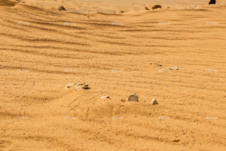 Waves of sand