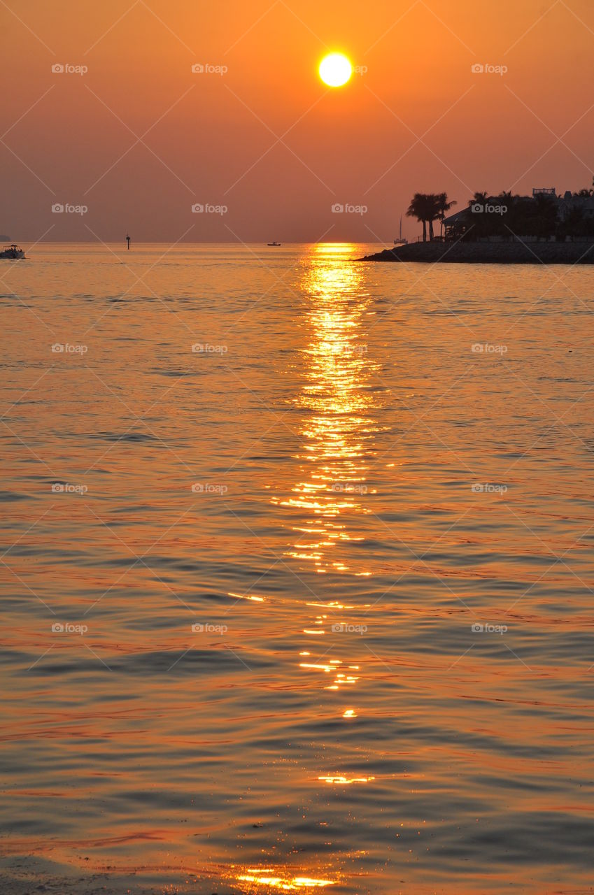 Sunset in Key West, Florida