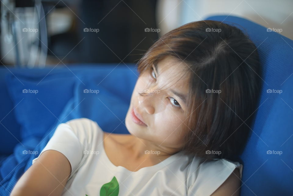 Indoors, Woman, Child, People, Relaxation