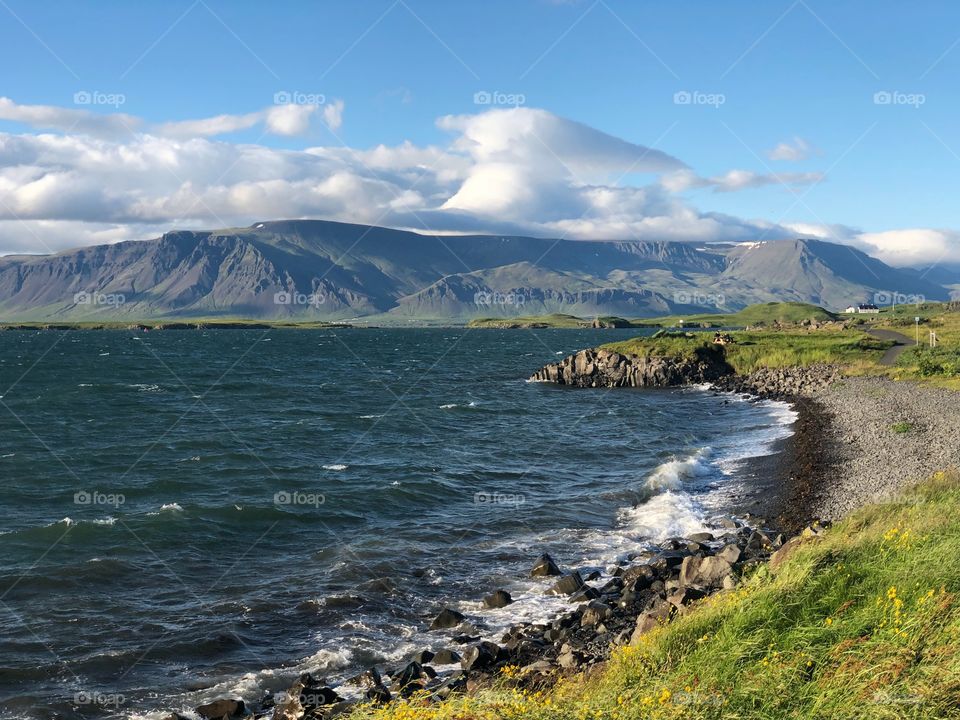 Walking along the seashore there’s a path.   Biking, walking, jogging all on the menu.