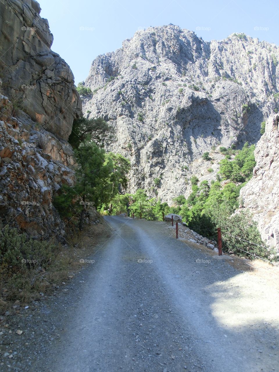 Mountain road. Turkey