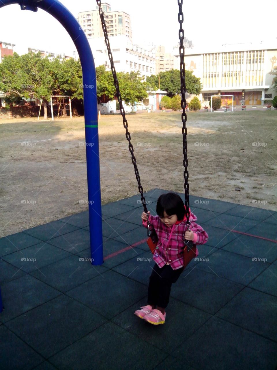 Barbie style swing