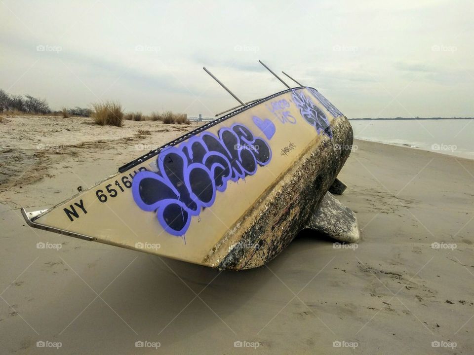 Boat on beach