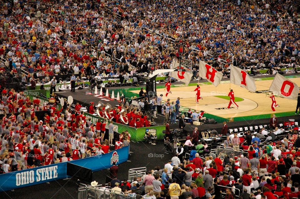 Ohio State at Basketball Final Four