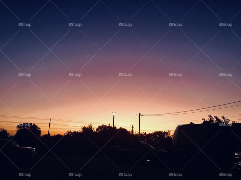 What a Georgia’s Day’s Approach with all the morning Colors of a Great Sunrise. 