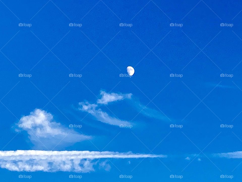 Moon In Sky