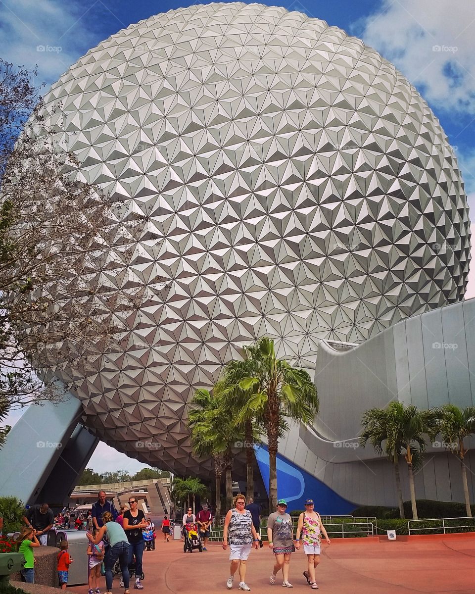 At EPCOT, Orlando, FL, USA