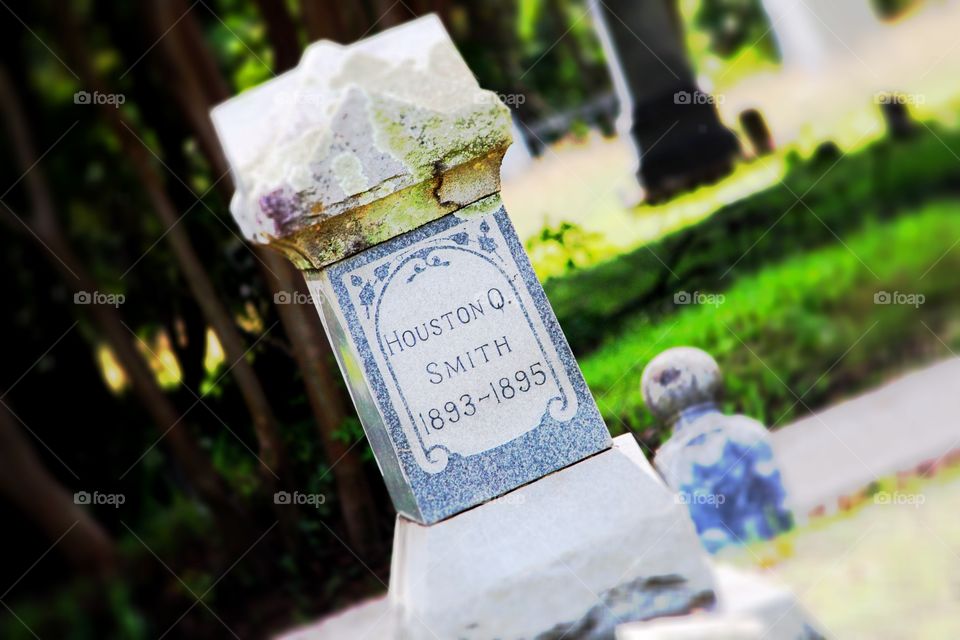 Unusual Tombstone