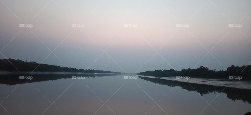 Beautiful nature of Sundarbans is in India