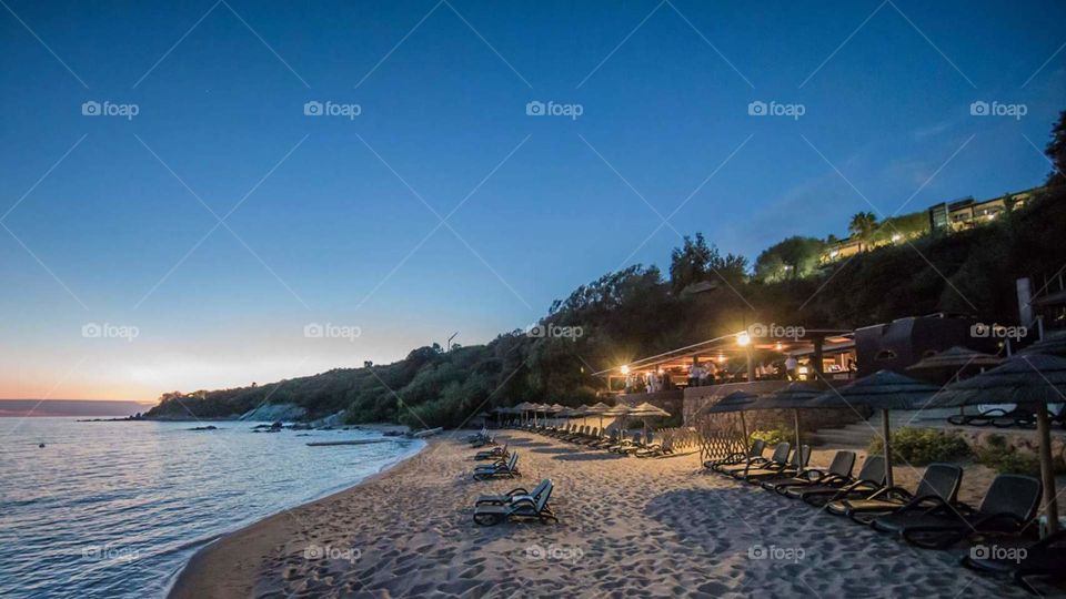 Summer beach sunset...🌞