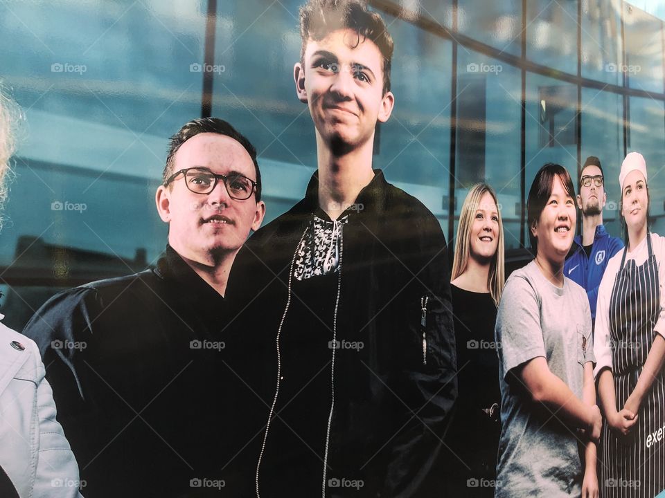 A photo of some young people aspiring to and forging great futures for themselves in the world.