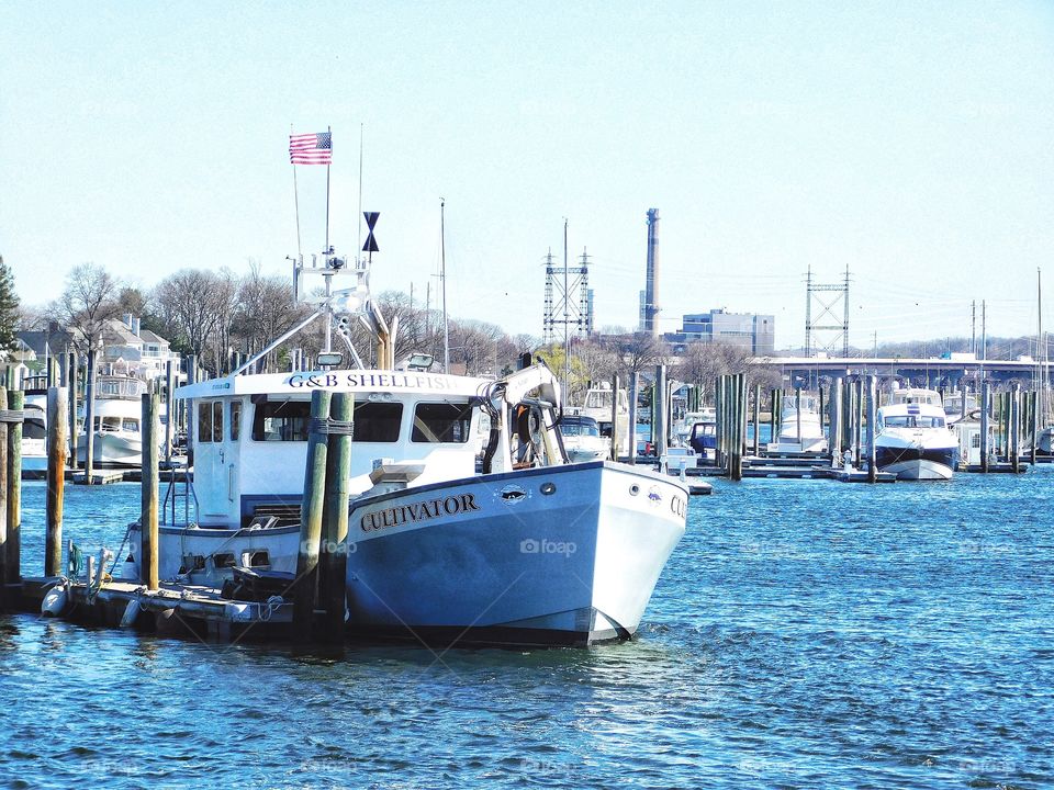 Down at the harbour