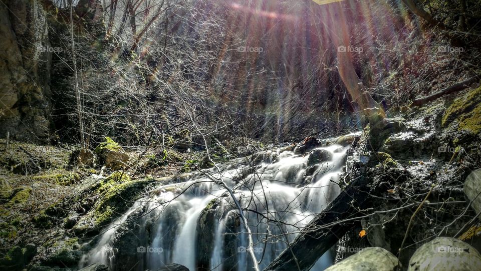 Waterfall in Bulgaria