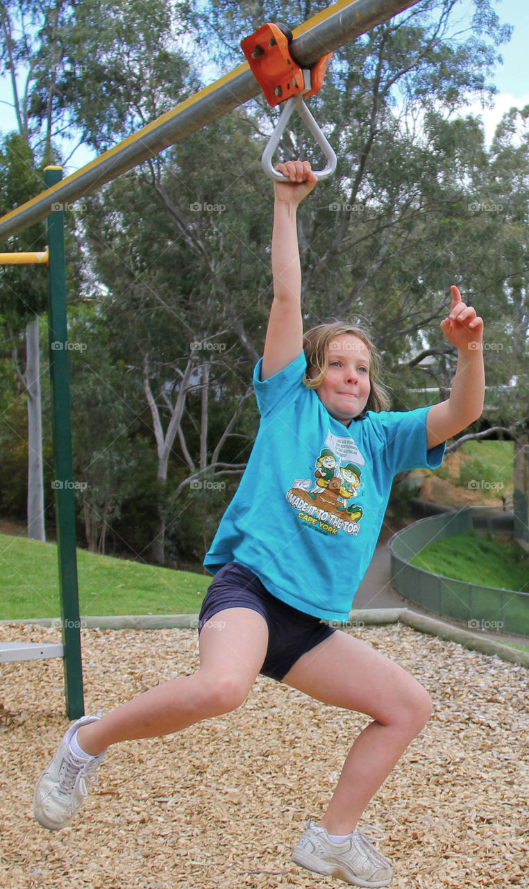 Yeah, using one arm only