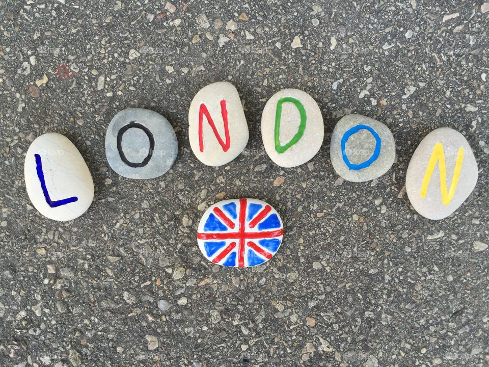 London on stones
