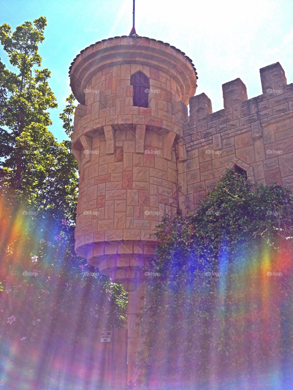 Castles rainbow