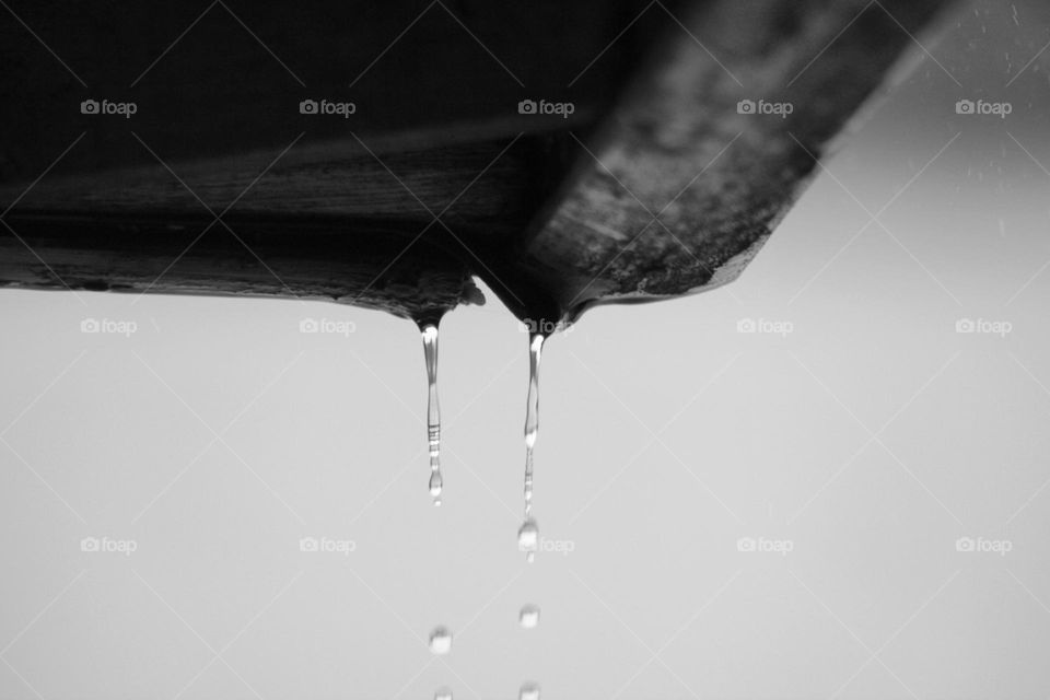 A drop of water