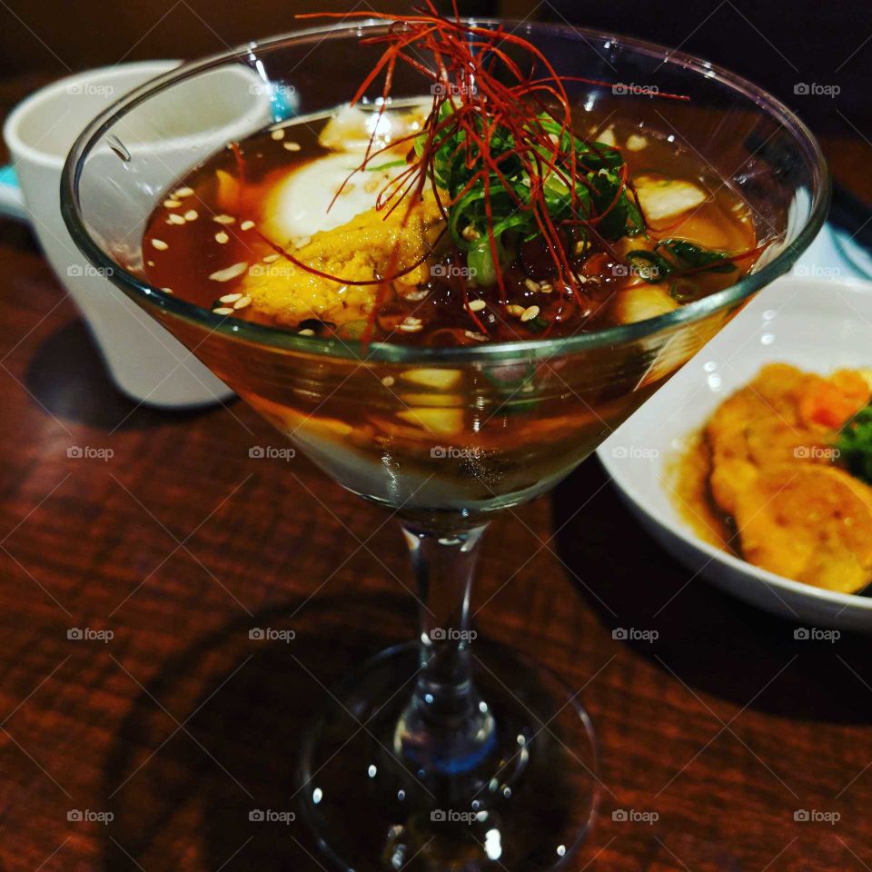 onsen tamago martini