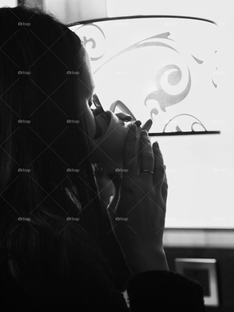 Early morning coffee 