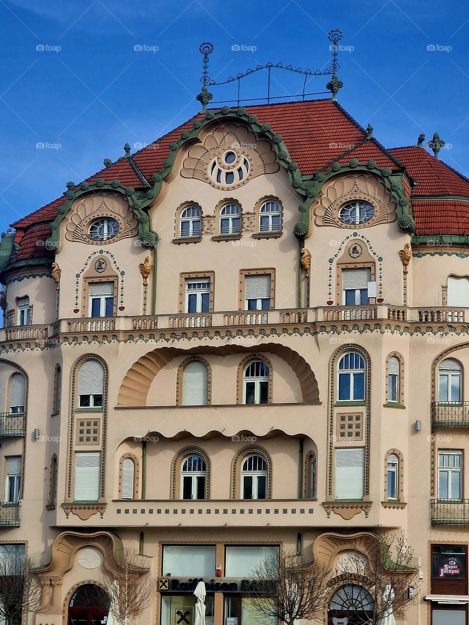 The Black Eagle Palace in Oradea