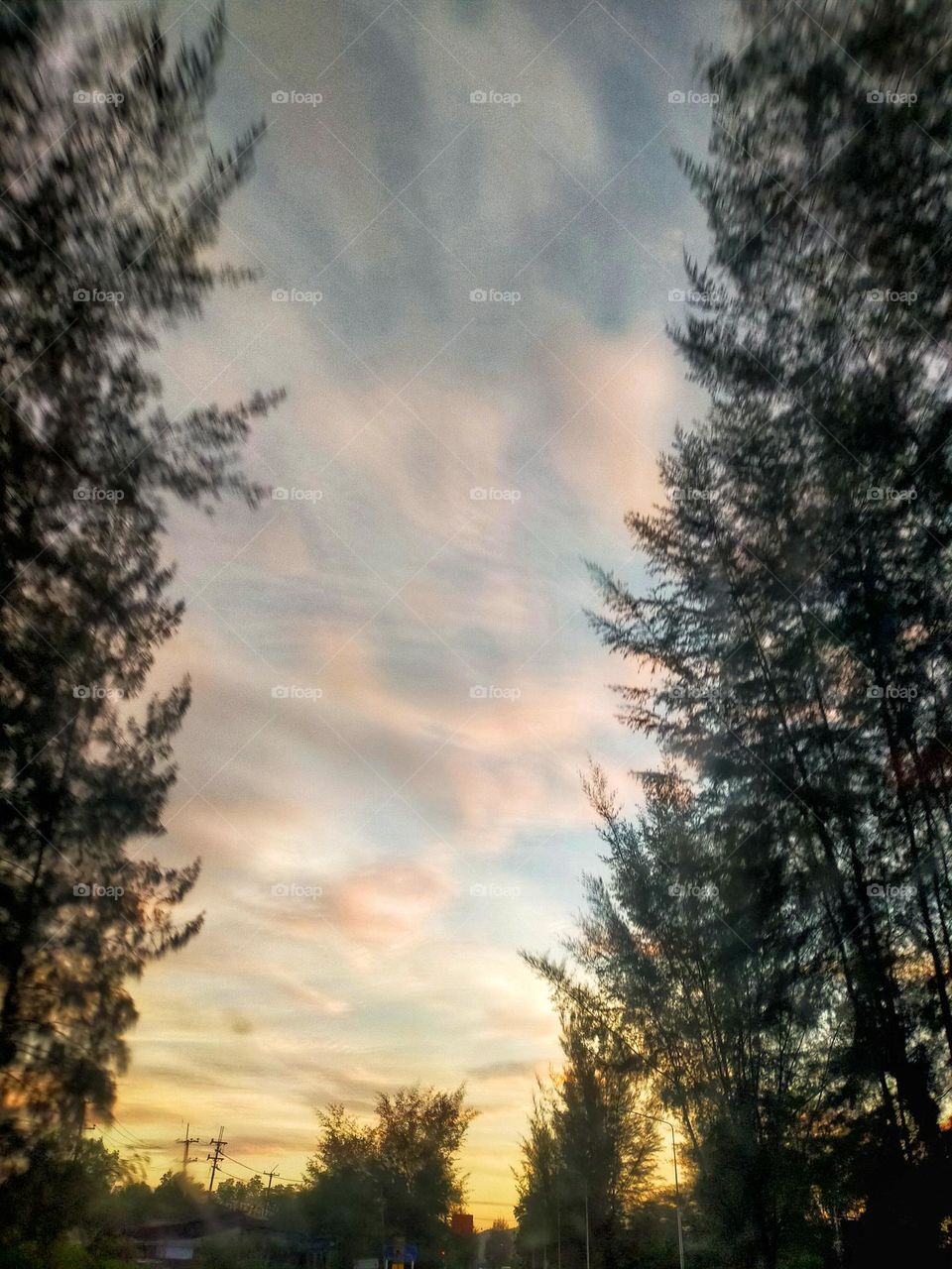 Natural scenery in different places