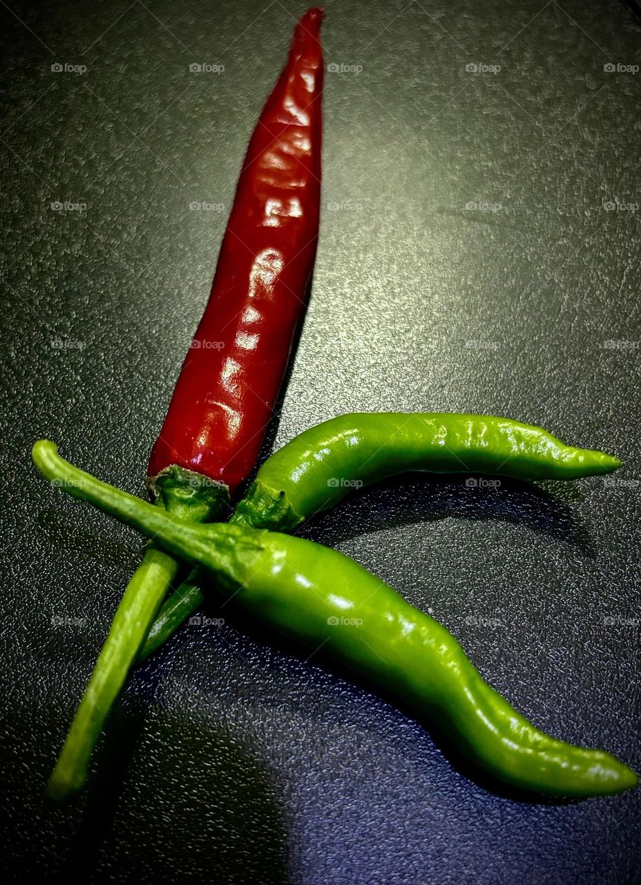 Hot chillies