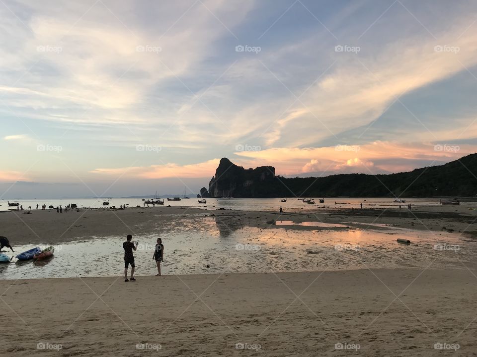 Sunset over Phi Phi Don