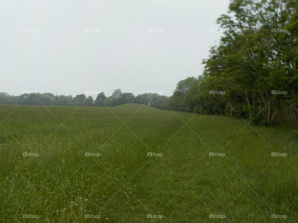 Ulley long burrow historical site Uk 