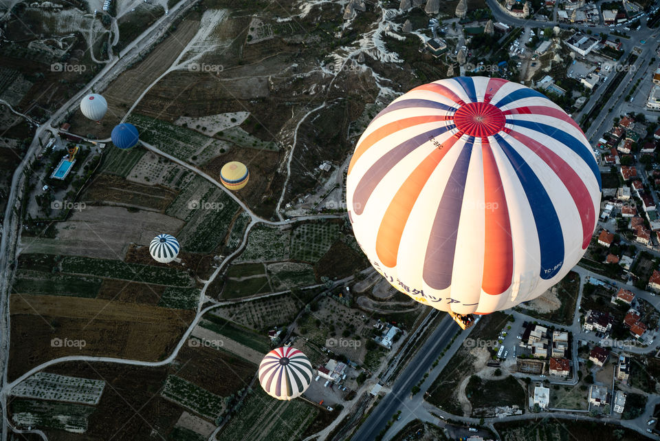 No Person, Travel, Balloon, City, People