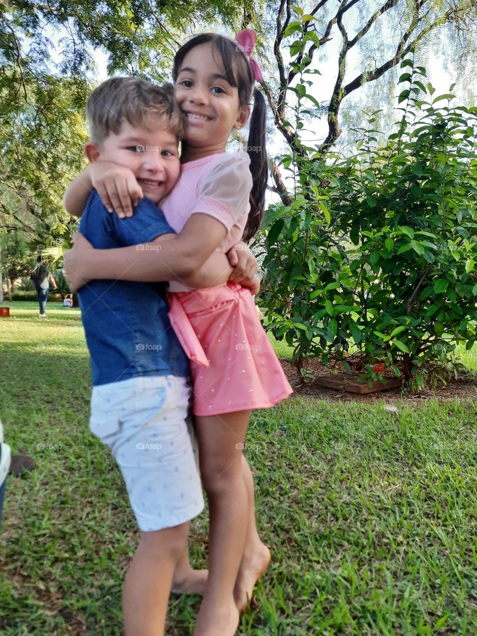 love in the form of a hug