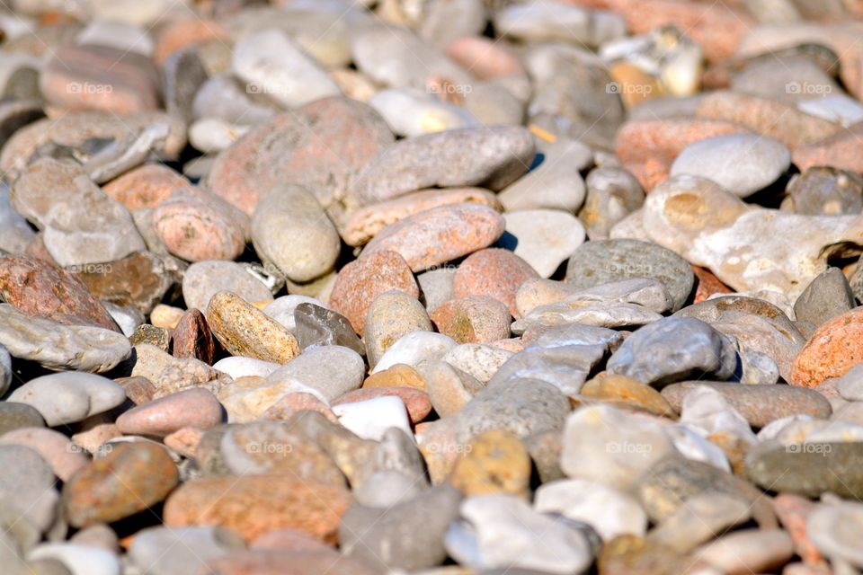 Close-up of pebbles