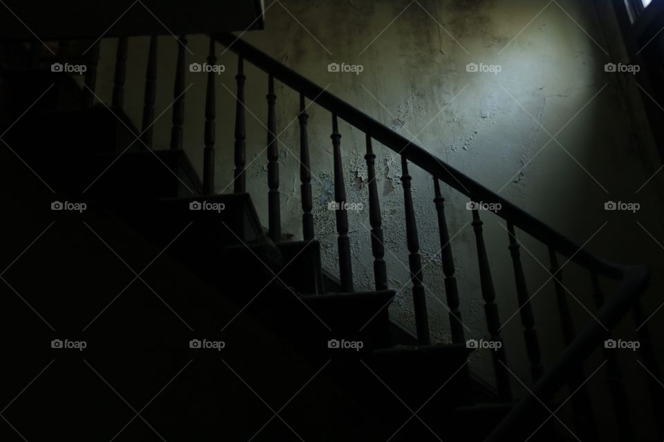 The stairs 