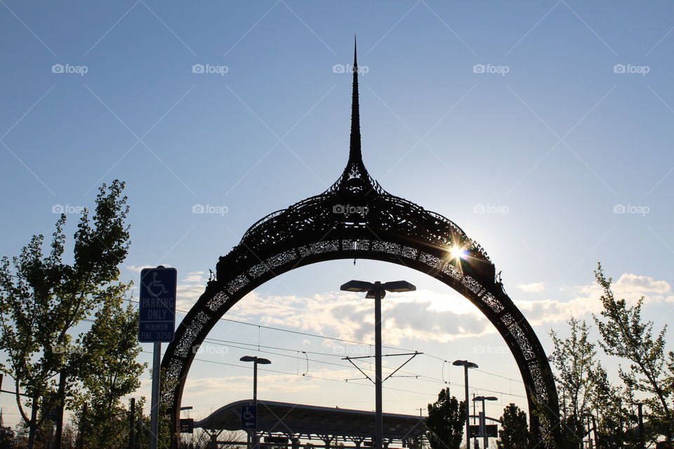 Archway, playing with light