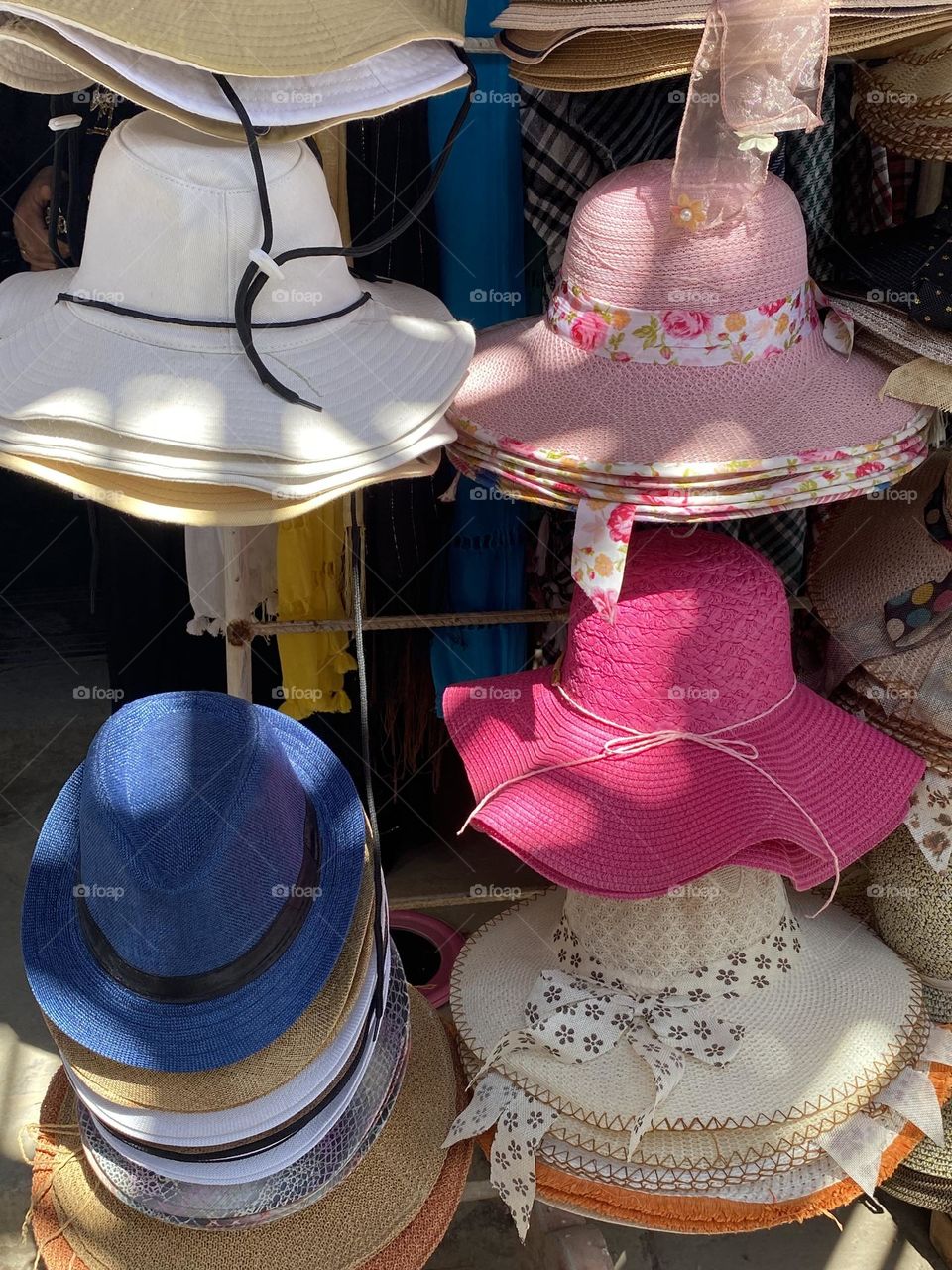 Colorful hats 