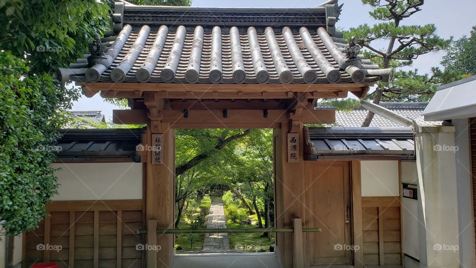 Zen Gate - Kyoto Japan
