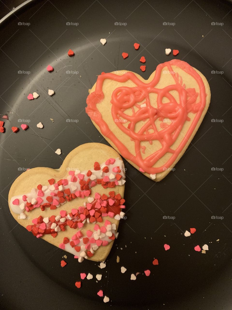 Valentine’s Day cookies 